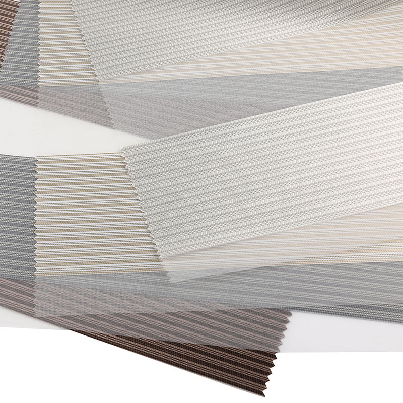 YX05 Tissu de store semi-occultant Zebra pour transmission de la lumière et ventilation