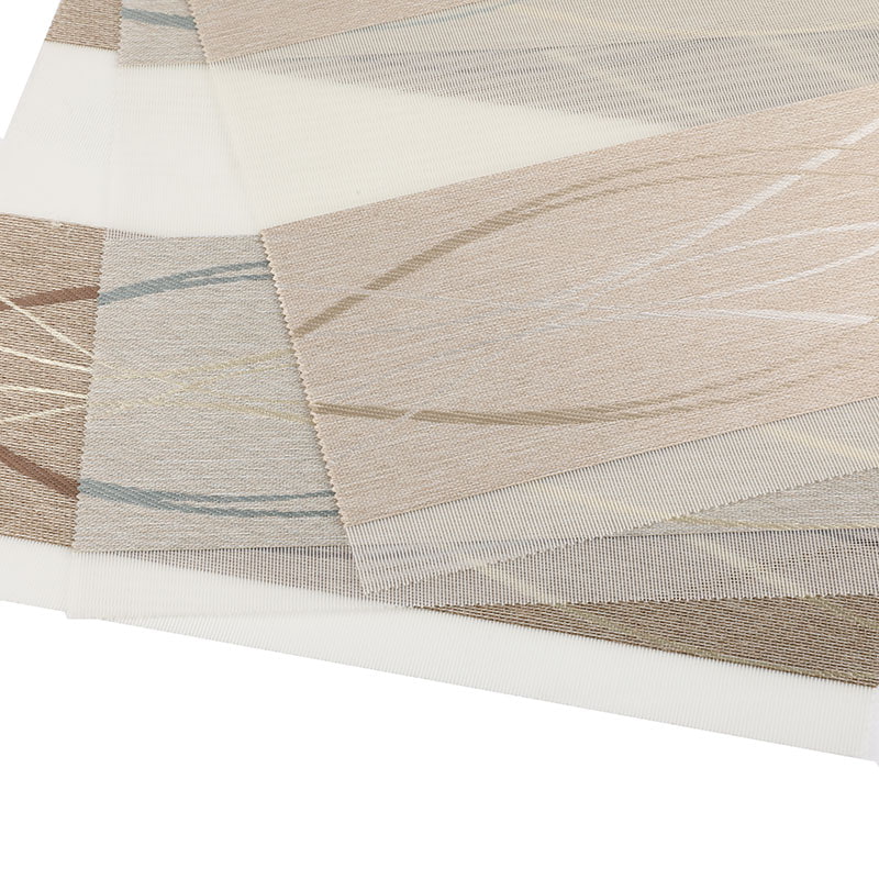 Tissu aveugle zèbre ignifuge et résistant à l'huile YX030