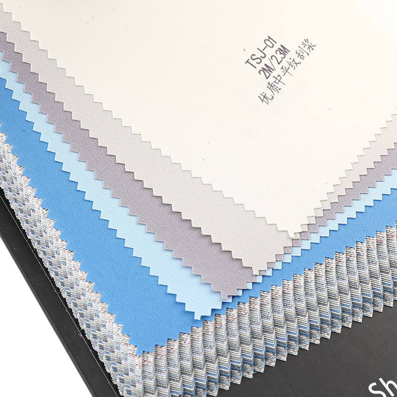 TSJ 200/230cm Tissu de store enrouleur semi-occultant à revêtement par immersion double face